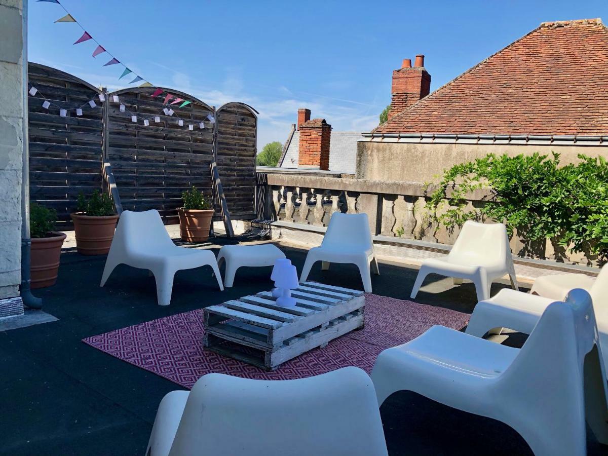 La Terrasse Des Bords Du Cher Saint-Aignan  Εξωτερικό φωτογραφία